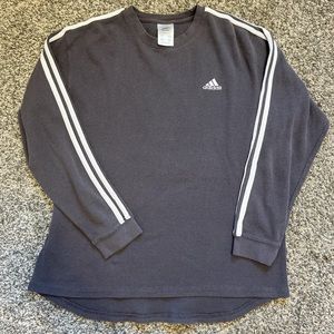Vintage Adidas waffle knit long sleeve